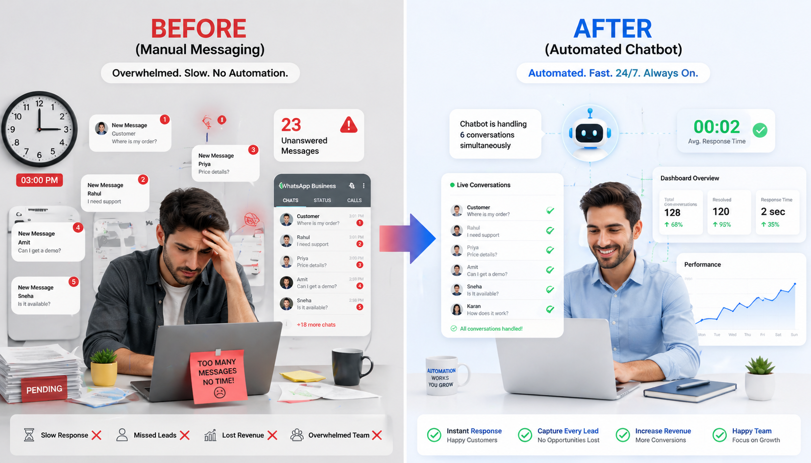 Real-World Examples: How Businesses Are Scaling Faster – PixoraNest AI Automation